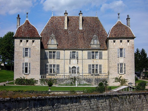 Château de Filain, замки Франш-Конте, достопримечательности Франции