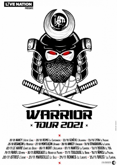 IAM RAP WARRIOR TOUR