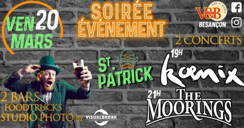 SOIRÉE ÉVÉNEMENT - ST PATRICK 2020