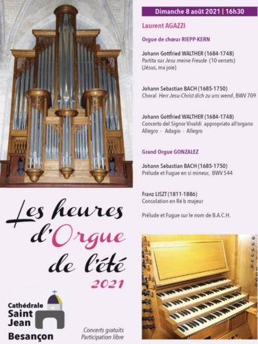 Les Heures d'Orgue de l'été