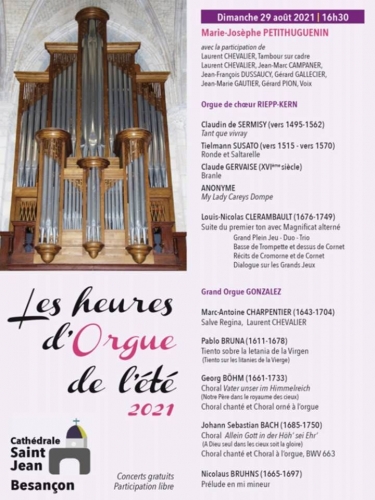 Les Heures d'Orgue de l'été