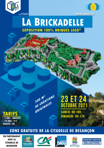 Exposition LEGO : La Brickadelle