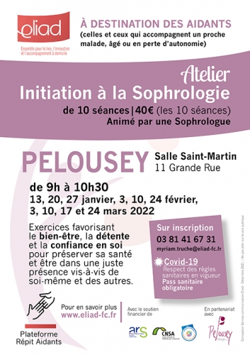 Atelier d'initiation à la sophrologie
