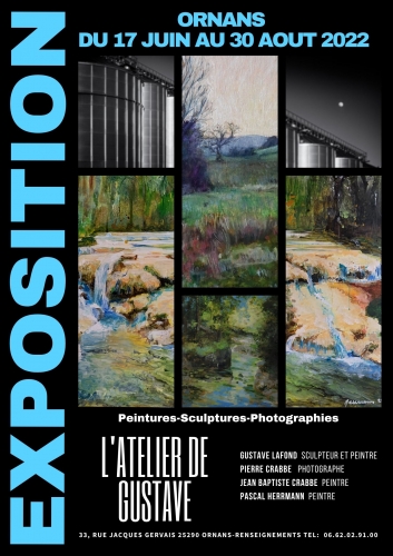 Exposition à l'Atelier de Gustave