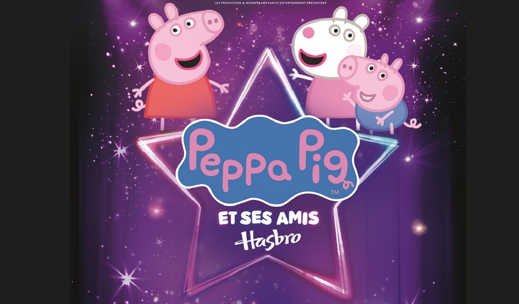 PEPPA PIG, GEORGES, SUZY ET LEURS AMIS SUR SCENE