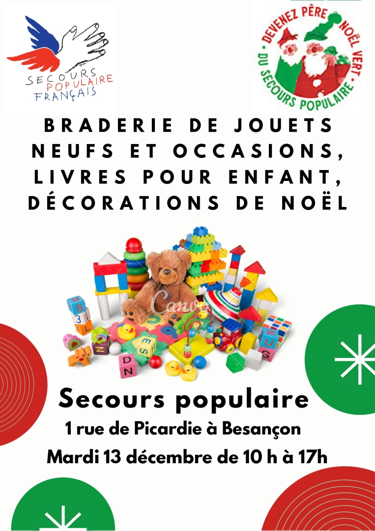 Braderie de jouets neufs et d'occasion