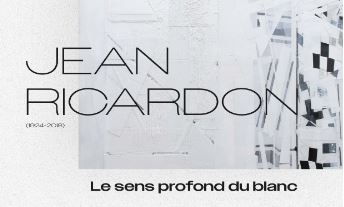 JEAN RICARDON (1924-2018), LE SENS PROFOND DU BLANC