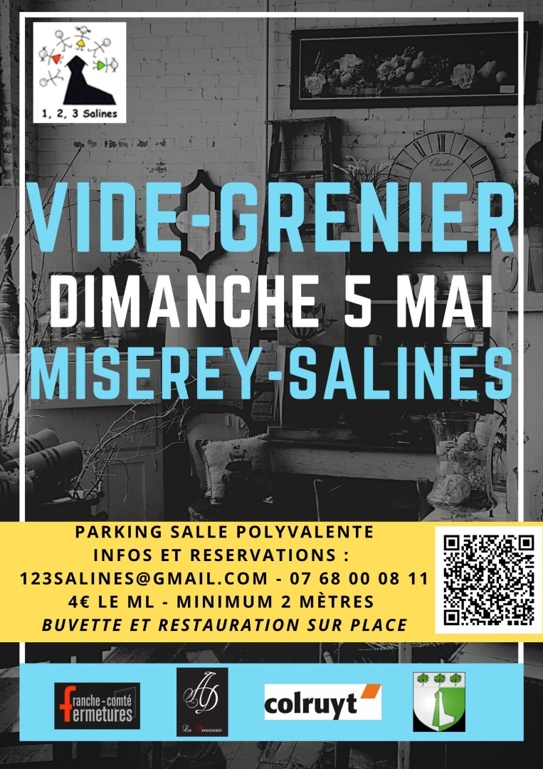 VIDE GRENIER MISEREY SALINES