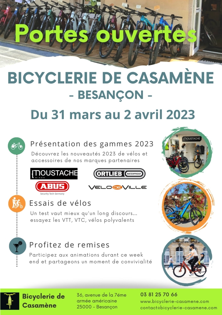 Portes ouvertes Bicyclerie de Casamène 