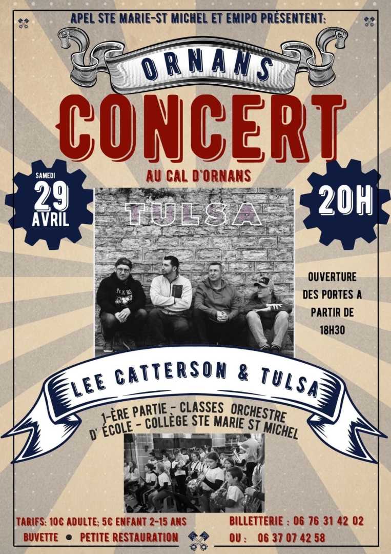 Concert Lee Catterson & Tulsa