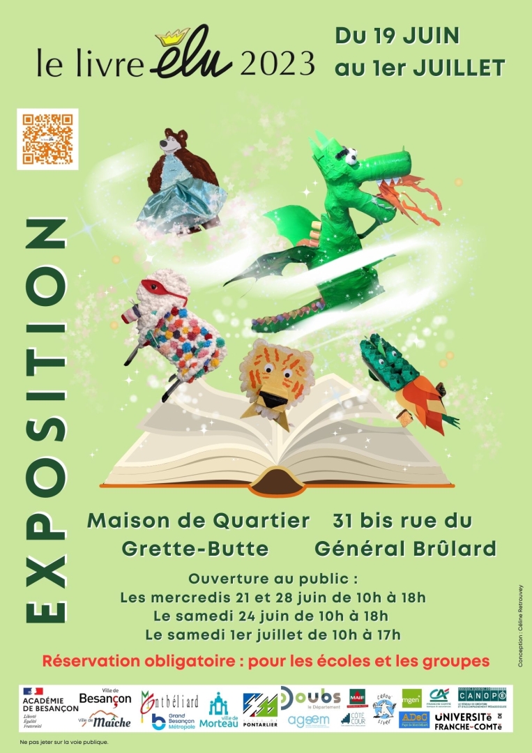 Exposition Livre élu 2023