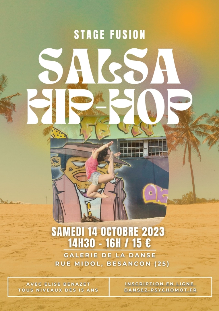Stage de danse Salsa Hip-hop