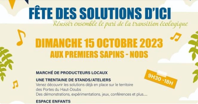 Fête des solutions d'Ici