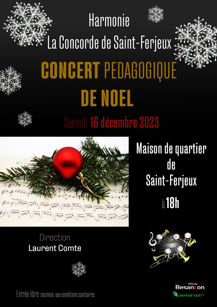 Concert pédagogique de Noel