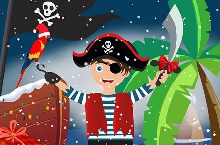 Le Pirate et l'île de Noël