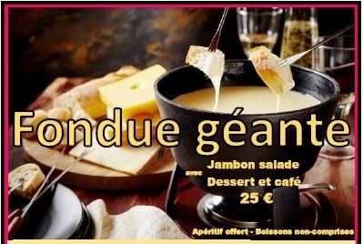 Fondue géante