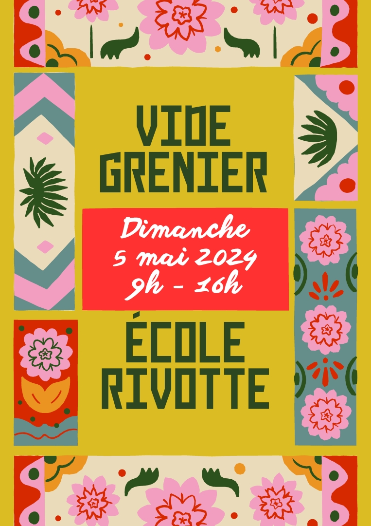 Vide-grenier de l'école Rivotte