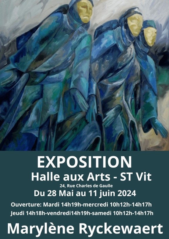 Exposition de peinture par Marylène Ryck