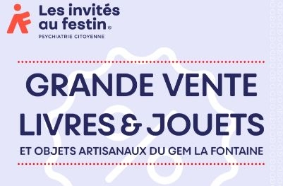 Grande vente livres et jouets