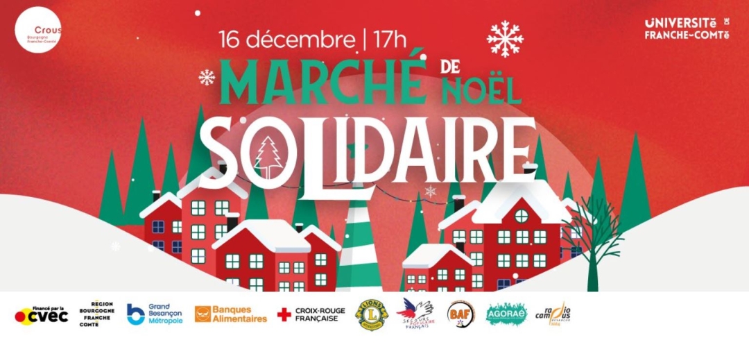 Marché de Noël solidaire du CROUS