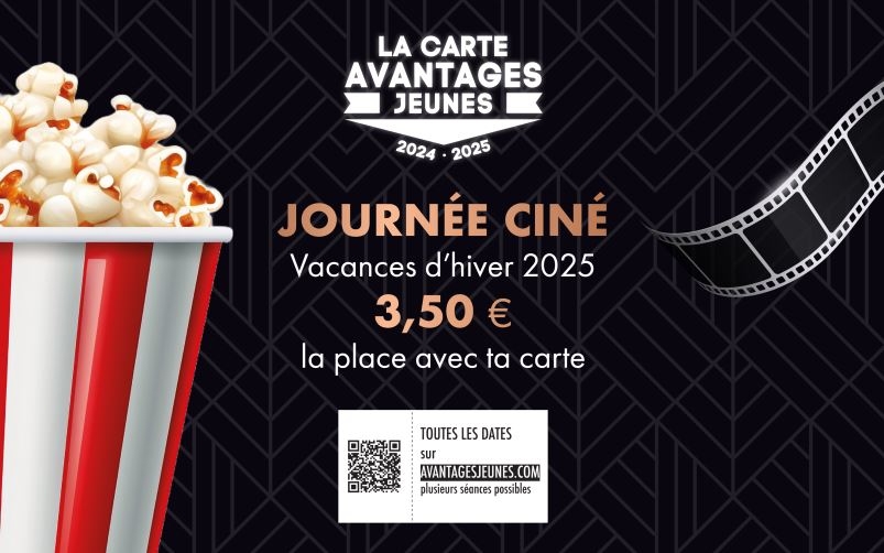 Journées ciné avec la Carte Avantage Jeunes