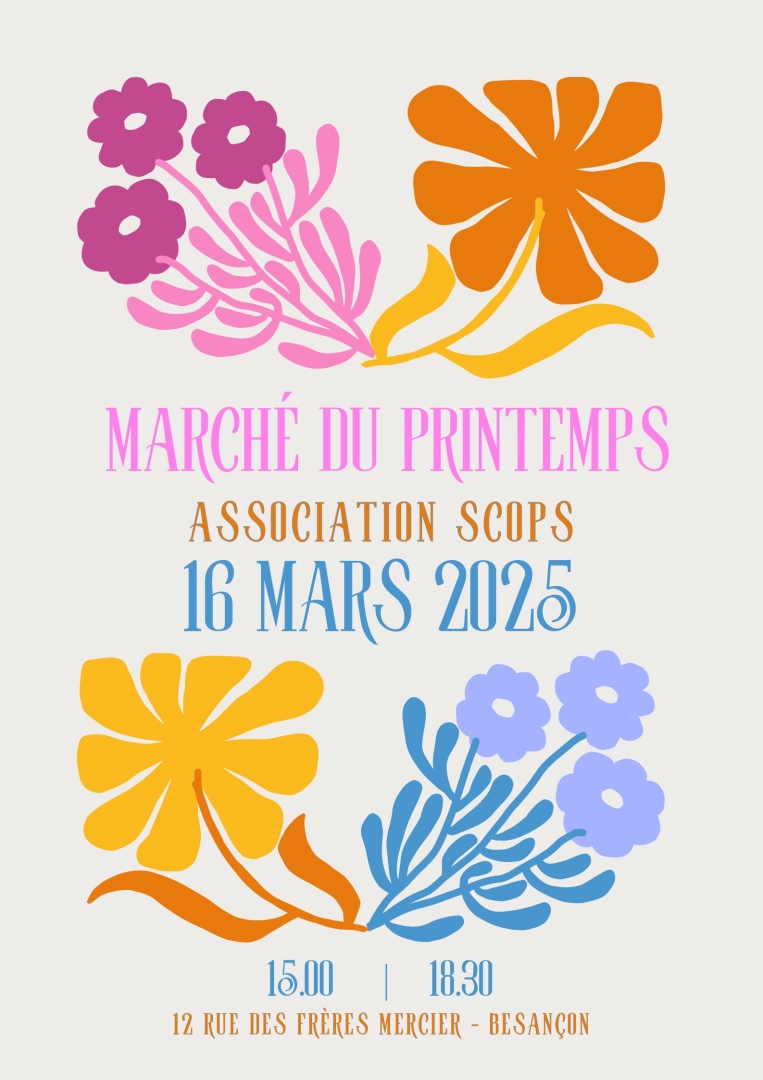 Marché printanier de la SCOPS