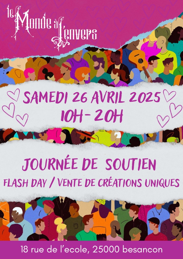 Journée de soutien Le Monde à l'Envers