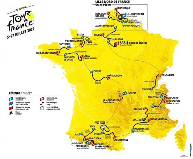 Tour de France 2025 dans le Doubs