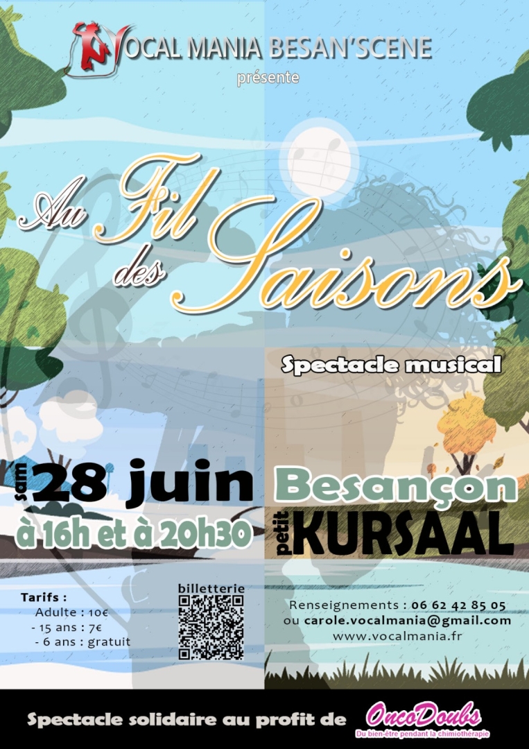 Spectacle solidaire - Au fil des saisons