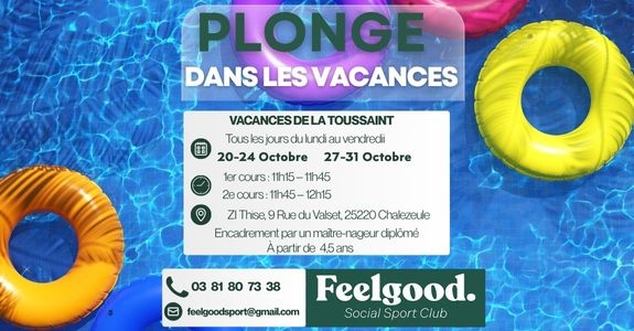 NATATION - Vacances de la Toussaint 