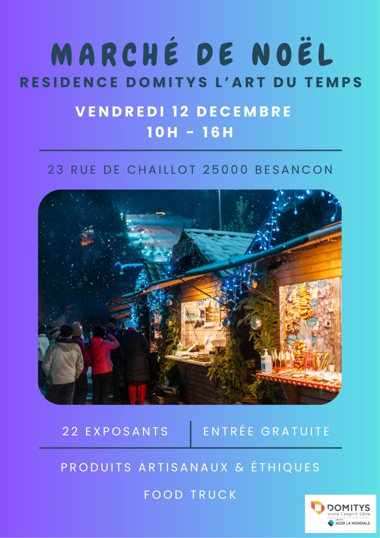 Marché de Noël en Résidence