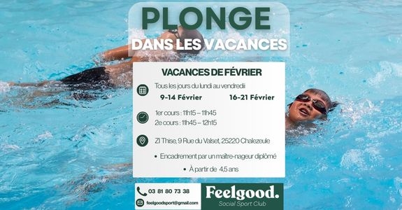 NATATION - Vacances de Février