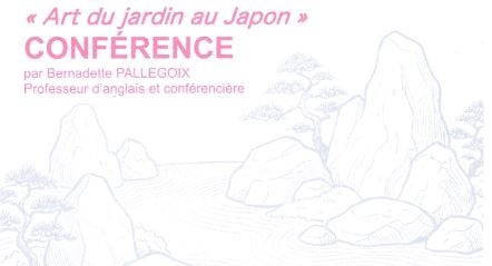 Conférence Art du jardin au Japon