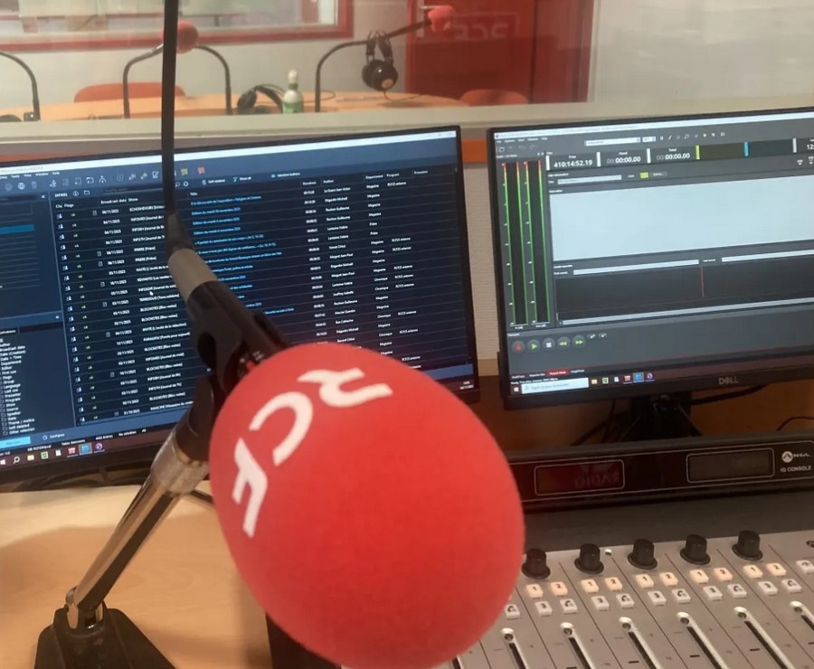 les studios de la radio RCF