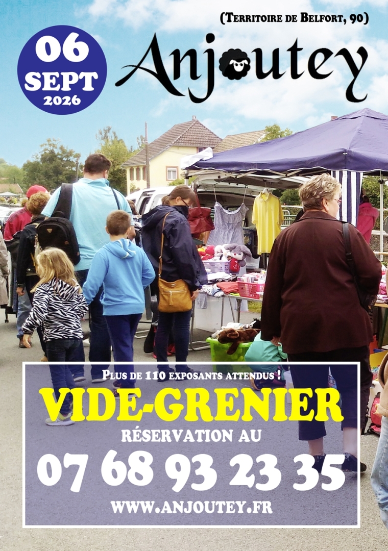 Anjoutey- vide-greniers