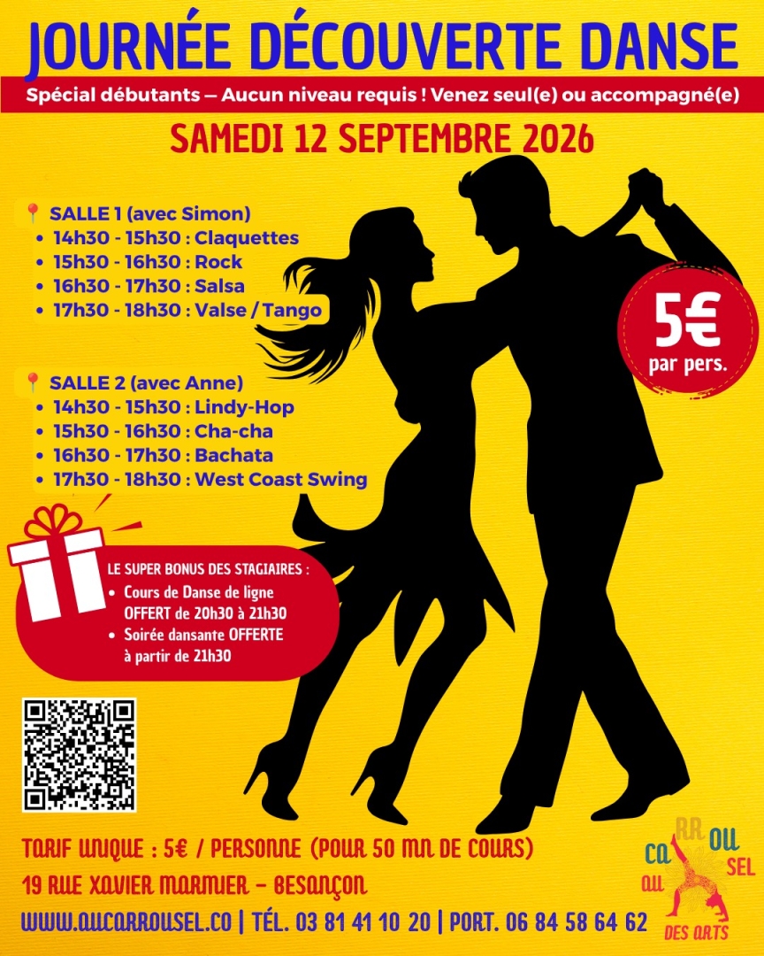 Journée Découverte Danse au Carrousel