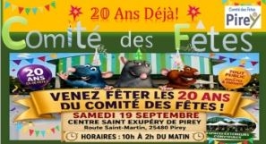 20 ans du comité des fetes de Pirey