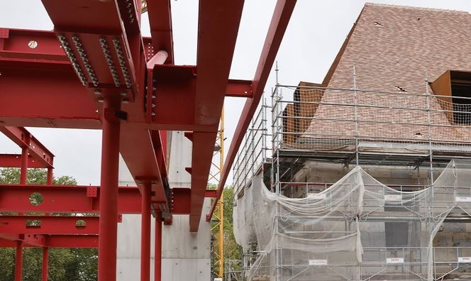 Visites du chantier : Grande bibliothèque