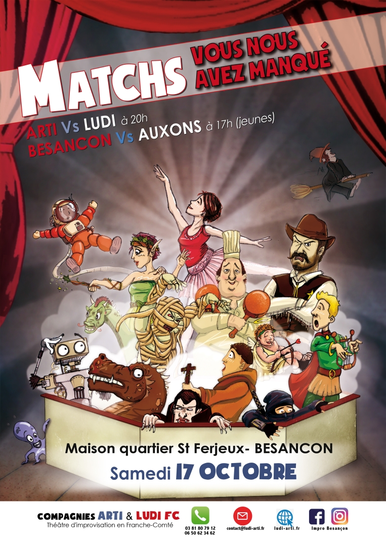 Matchs d'improvisation 